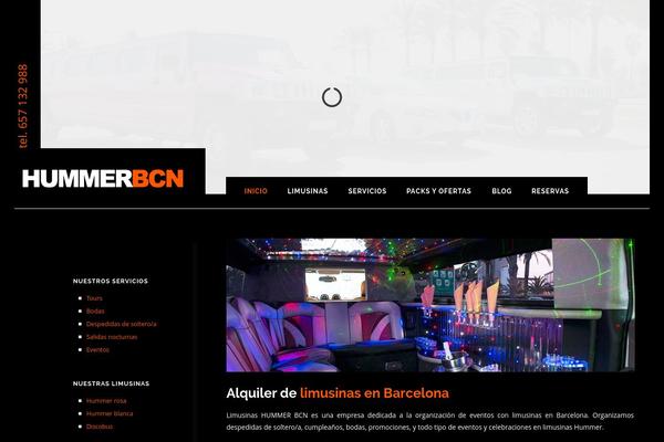 Thine theme site design template sample