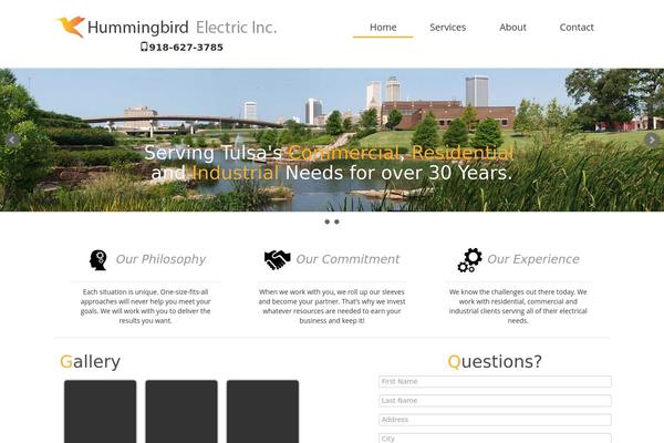 Site using bxSlider integration for WordPress plugin