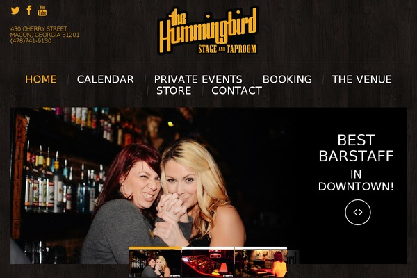 Hummingbird theme site design template sample