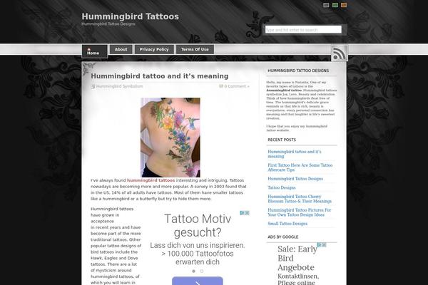 Fantastic-flowery theme site design template sample