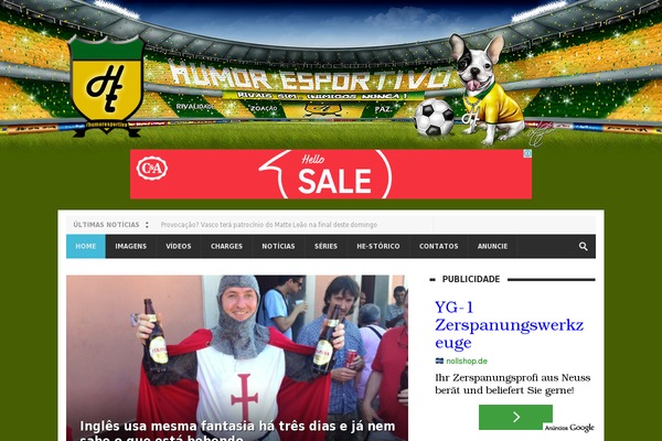 Crissi theme site design template sample