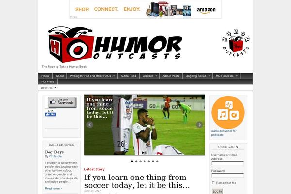 humoroutcasts.com site used Magazine Plus