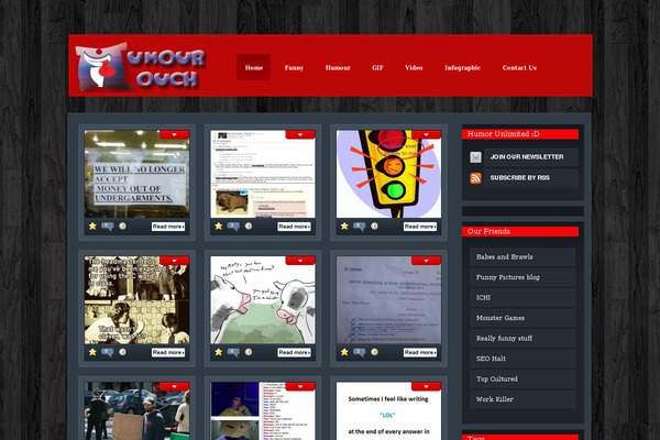 News Vibrant theme site design template sample