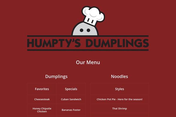 DMS theme site design template sample