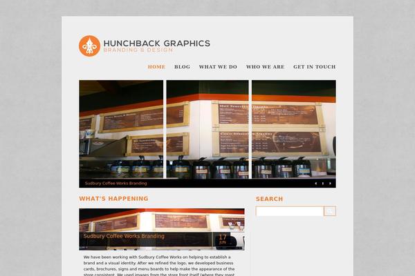 Gateway theme site design template sample