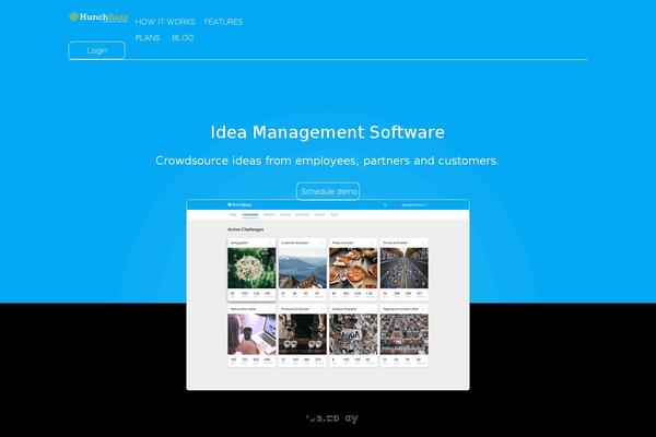 hunchbuzz.com site used Bladetheme
