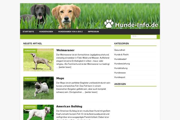 MH Magazine theme site design template sample
