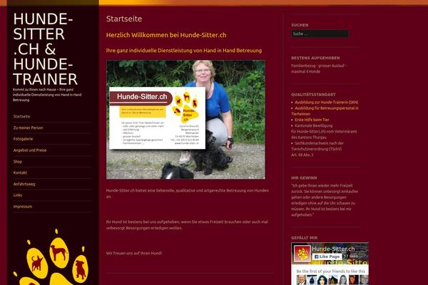 Sunspot theme site design template sample