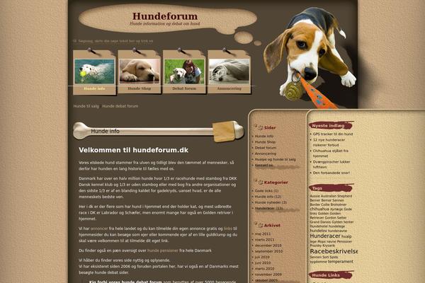 Doggy-love theme site design template sample