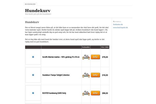 Thesis 1.7 theme site design template sample