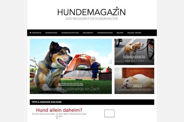 Hickory theme site design template sample