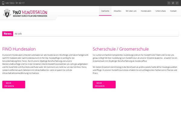 hundesalon-fino.de site used Mestro