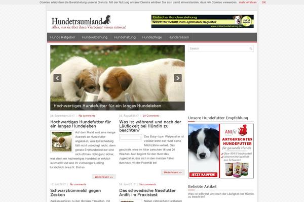 hundetraumland.de site used Thenewspaper