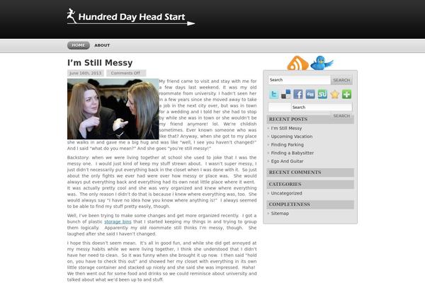 Modernstyle theme site design template sample