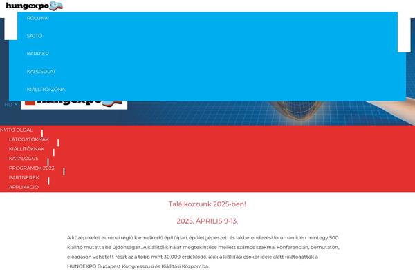 Frontend theme site design template sample