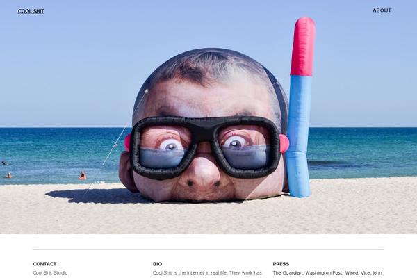 Semplice theme site design template sample