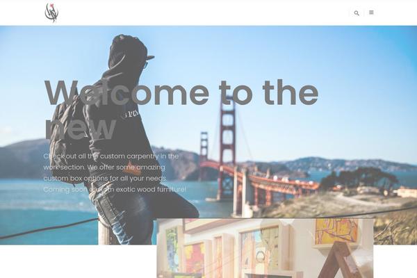 Node theme site design template sample