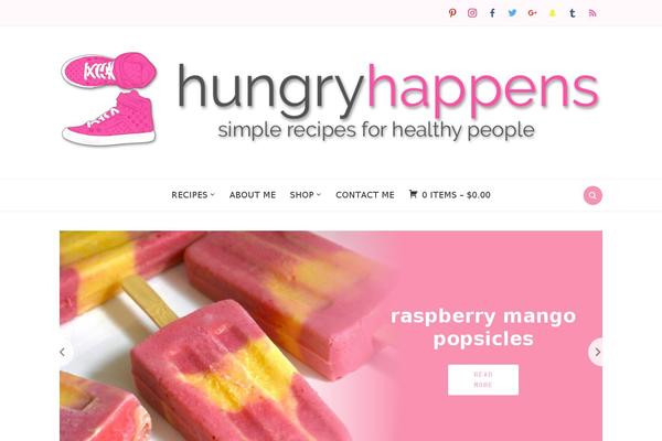 Foodica theme site design template sample