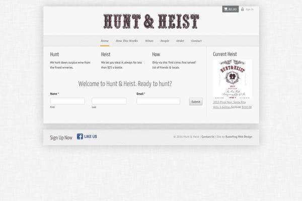 Site using Razorfrog plugin