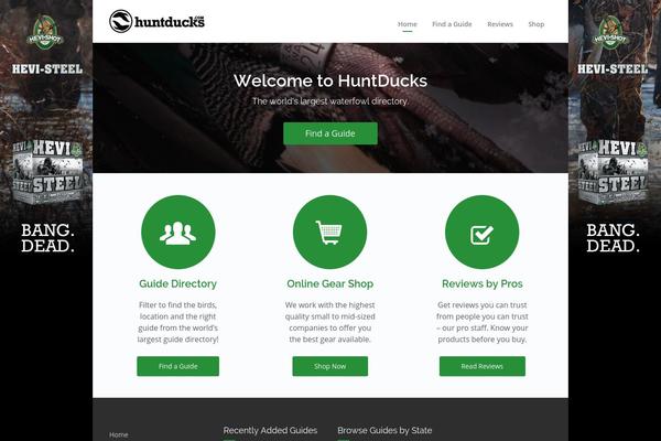 Pursuit theme site design template sample