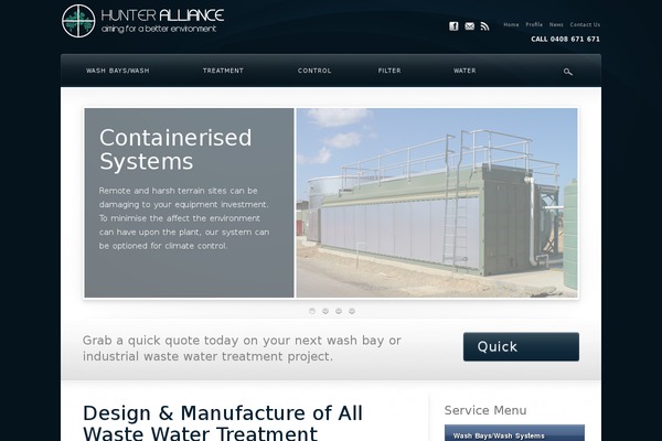 Awake theme site design template sample