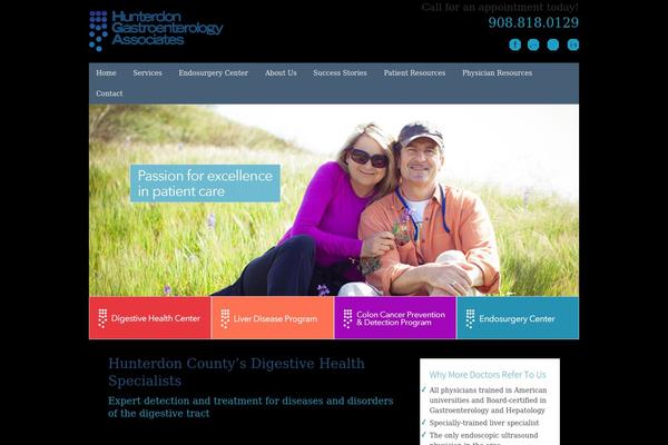 TheFox theme site design template sample