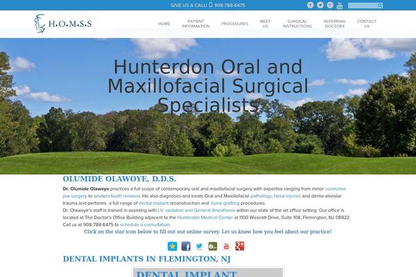 hunterdonoralsurgery.com site used 2103-template