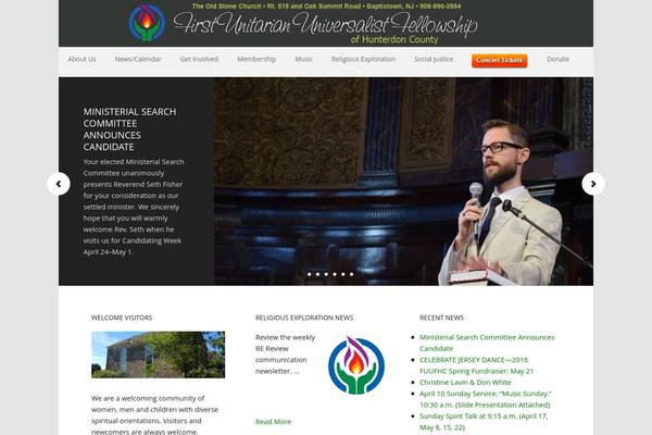 Site using Thechurchco plugin