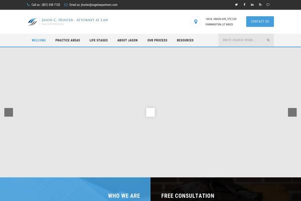 Digitallaw theme site design template sample