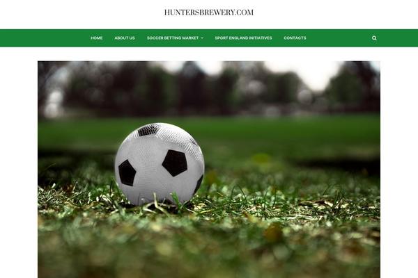 huntersbrewery.com site used Polite-minimal