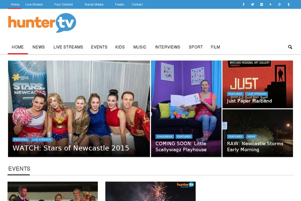 Curated theme site design template sample