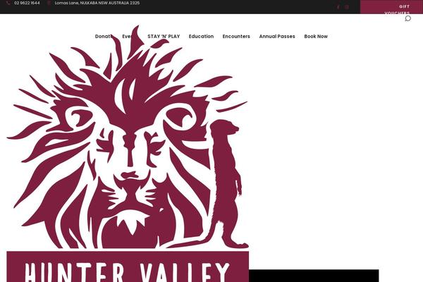 huntervalleyzoo.com.au site used SetSail