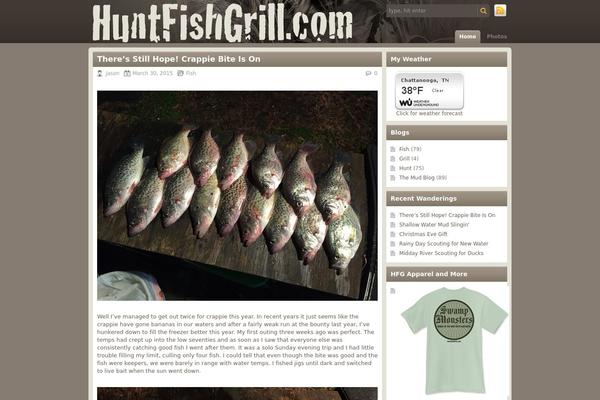 Chocolate-lite theme site design template sample