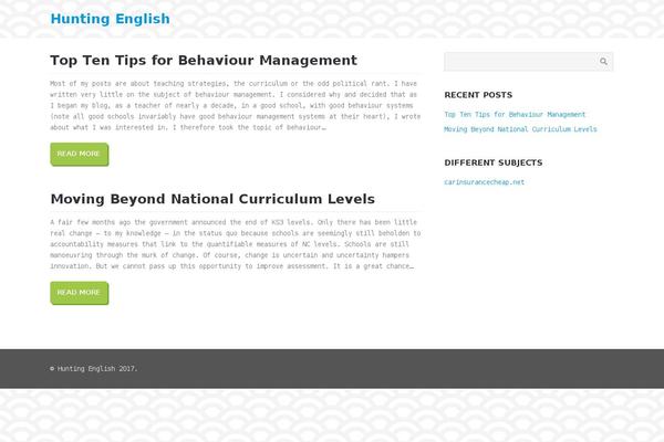 Affluent theme site design template sample