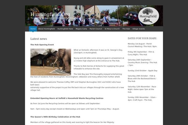Expound theme site design template sample