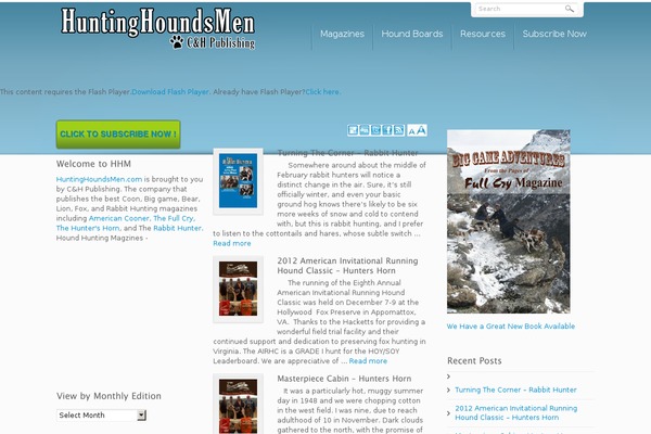 Dynamix theme site design template sample