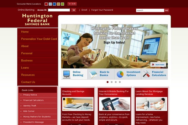 Site using Banksite-slider plugin
