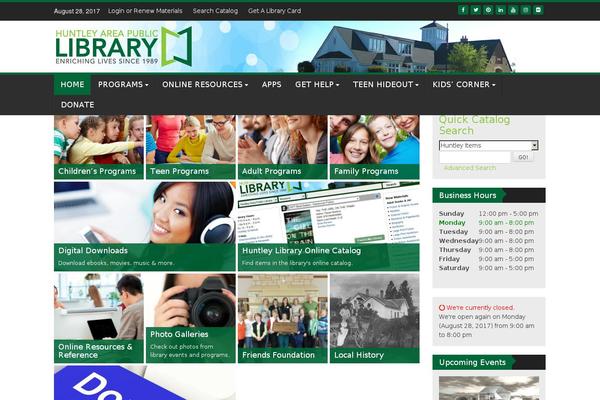Site using WP Tiles plugin