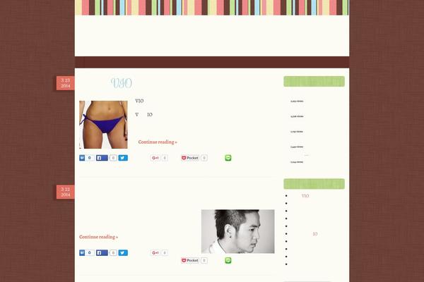 Scrappy theme site design template sample