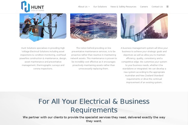 Strata theme site design template sample