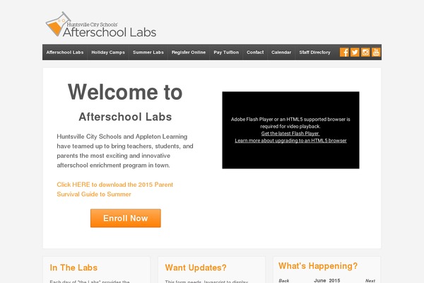 Responsive theme site design template sample