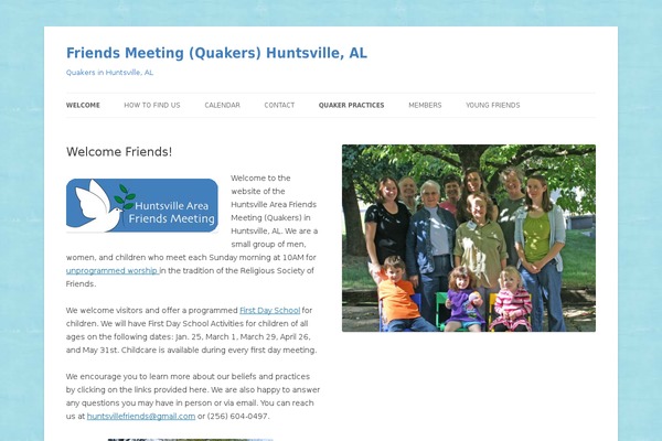 Twenty Twelve theme site design template sample