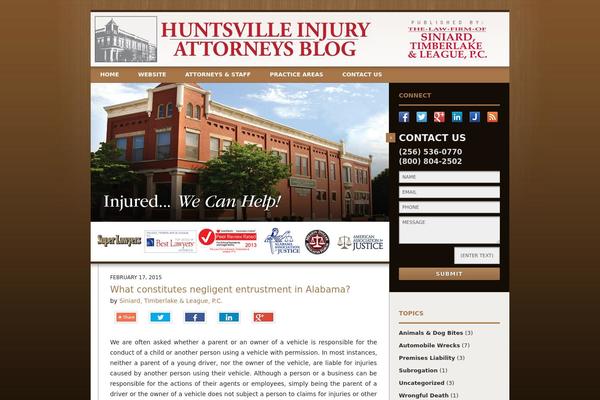 Willow theme site design template sample