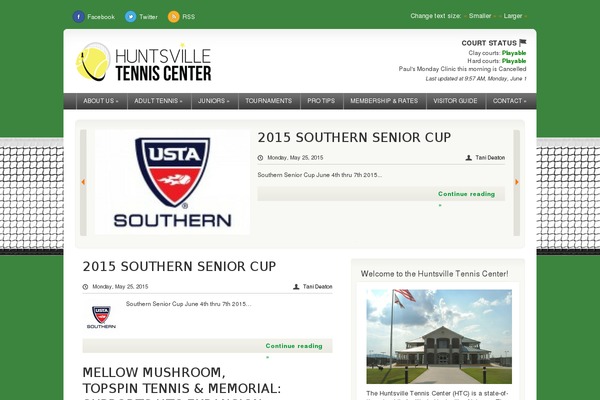 huntsvilletenniscenter.com site used Flash News