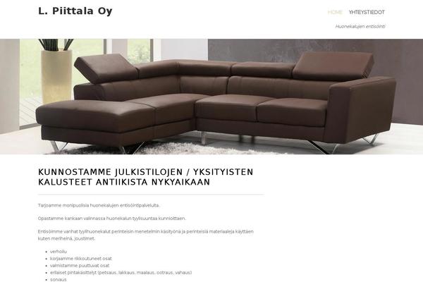 Opportune theme site design template sample