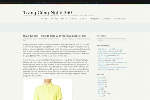 Statua theme site design template sample