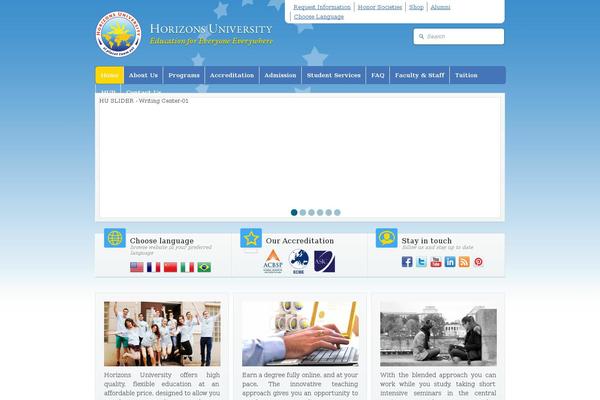 HU theme websites examples