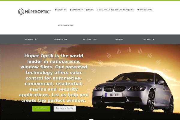 Site using Twiget Twitter Widget plugin