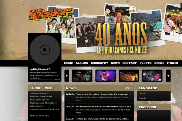 Soundcheck theme site design template sample