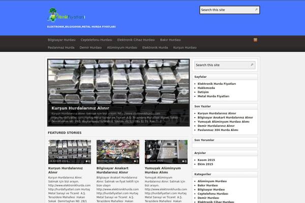 Arras Theme theme site design template sample
